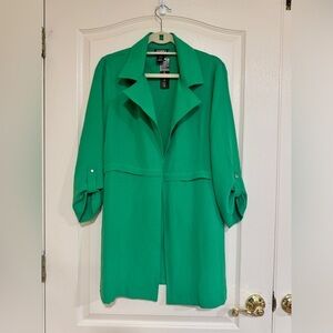 NWT Soho Apparel LTD green light weight jacket​​​​